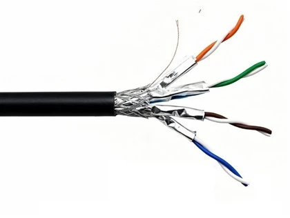 Ethernet-кабель S/FTP CAT6A с оболочкой из высокогибкого TPE